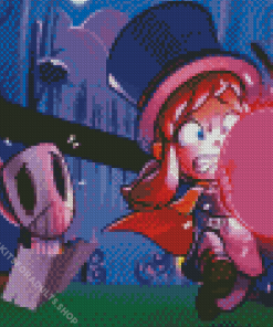 A Hat In Time Diamond Painting