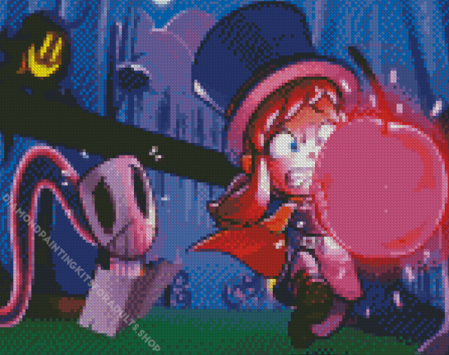 A Hat In Time Diamond Painting