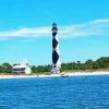 Cape Lookout Lighthouse Diamond Painting