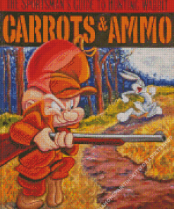 Carrots And Ammo Diamond Painting