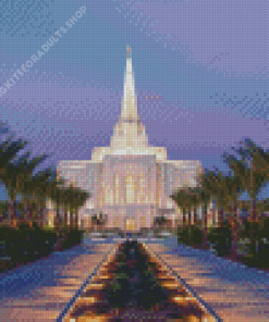 Gilbert Arizona Temple Diamond Painting