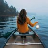 Girl In Boat Diamond Painting