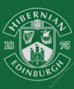 Hibernian Fc Team Logo Diamond Painting