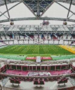 London Stadium View Diamond Painting