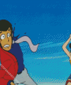 Lupin And Cartoon Diamond Painting