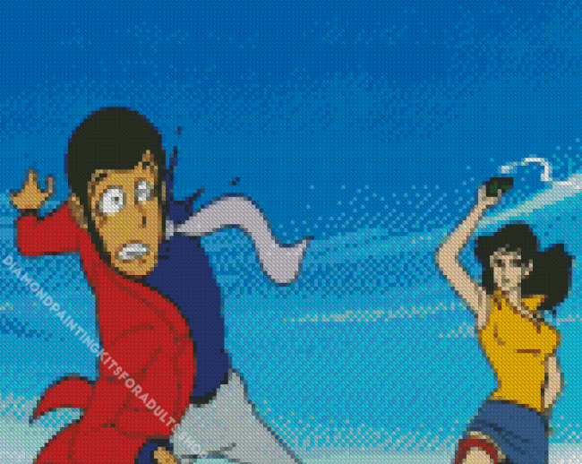 Lupin And Cartoon Diamond Painting