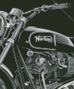 Norton 750 Commando Diamond Painting