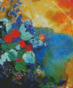 Ophelia Among The Flowers Diamond Painting