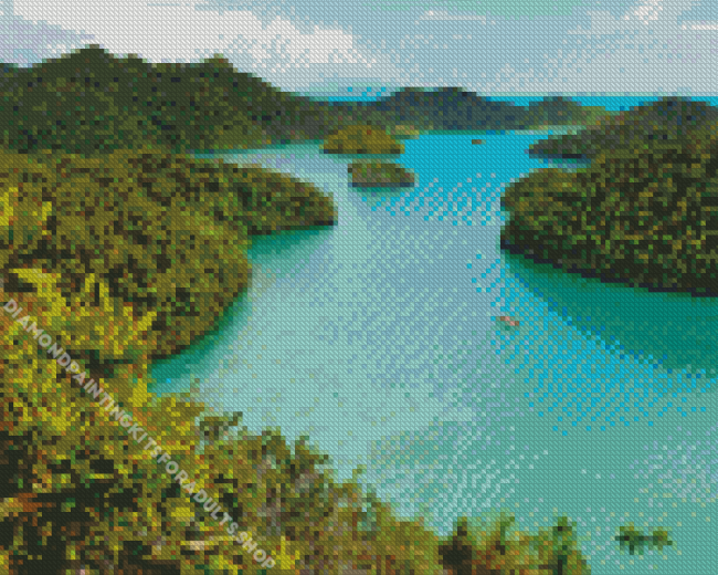 Raja Ampat Indonesia Diamond Painting