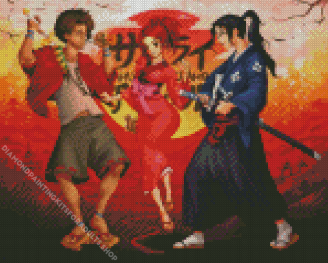 Samurai Champloo Diamond Painting