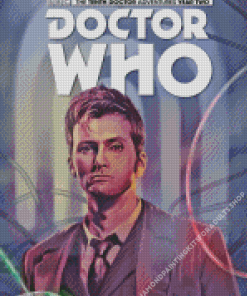 Tenth Doctor Who War Of Gods Diamond Painting