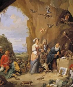 The Temptation Of Saint Anthony Diamond Painting