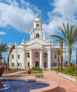 Tijuana Mexico Temple Diamond Painting