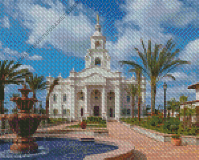 Tijuana Mexico Temple Diamond Painting