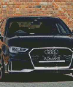 Black Audi A3 Sport Car Diamond Painting