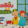 Caillou Pebble In French Diamond Painting