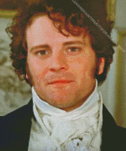 Colin Firth As Mr Darcy Diamond Painting