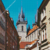 Czech Republic Buildings Diamond Painting