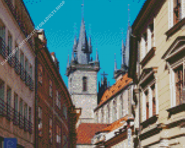 Czech Republic Buildings Diamond Painting