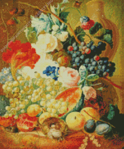 Flowers And Fruits Maria Margaretha Van Os Diamond Painting