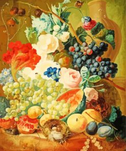 Flowers And Fruits Maria Margaretha Van Os Diamond Painting