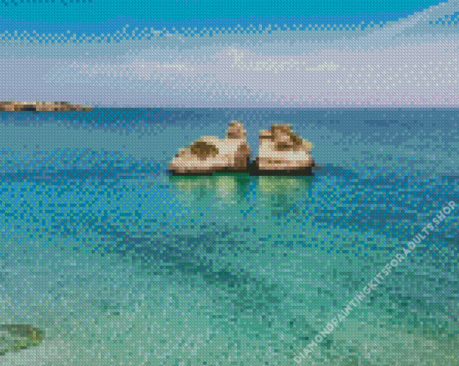 Sisters Beach Diamond Painting