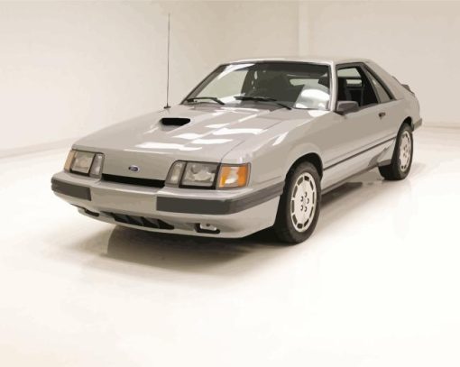 1986 Ford Mustang SVO Diamond Painting