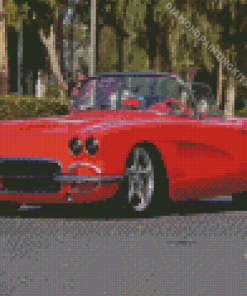 62 Corvette Chevrolet Diamond Painting