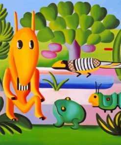 A Cuca Tarsila Do Amaral Diamond Painting