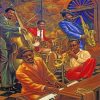 African Musicians Diamond Painting