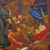 African Musicians Diamond Painting