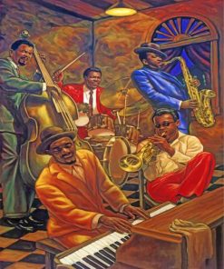 African Musicians Diamond Painting