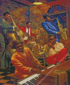 African Musicians Diamond Painting