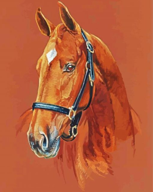 American Quarter Horse Head Art Diamond Painting