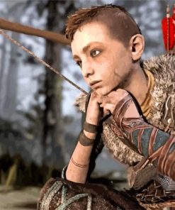 Atreus God of War Diamond Painting