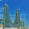 Bahrain Financial Harbour Diamond Painting