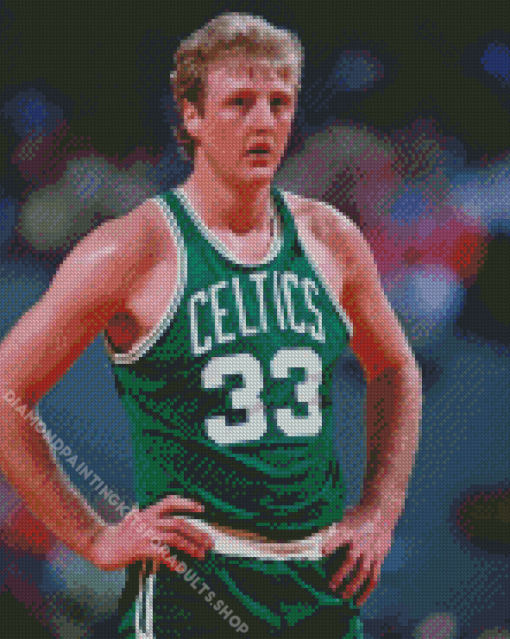 Basketball Player Larry bird Diamond Painting