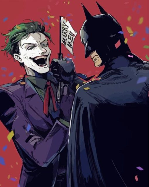 Batman And The Joker DC Comics Diamond Painting