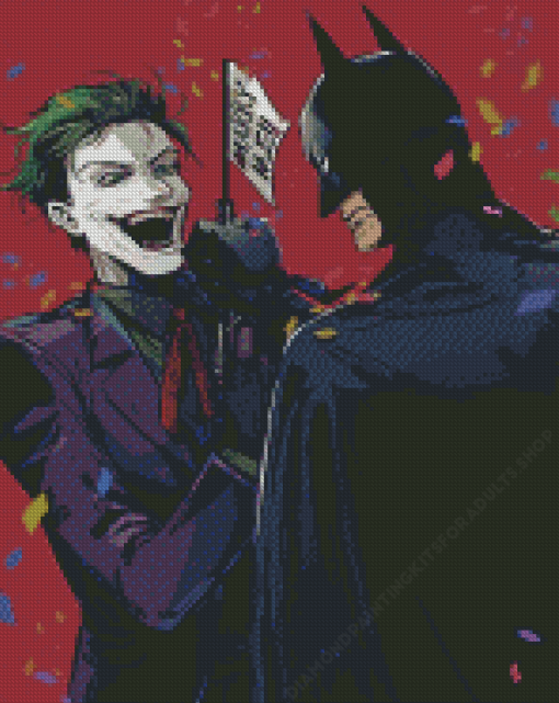 Batman And The Joker DC Comics Diamond Painting