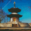 Battersea Park Peace Pagoda Diamond Painting