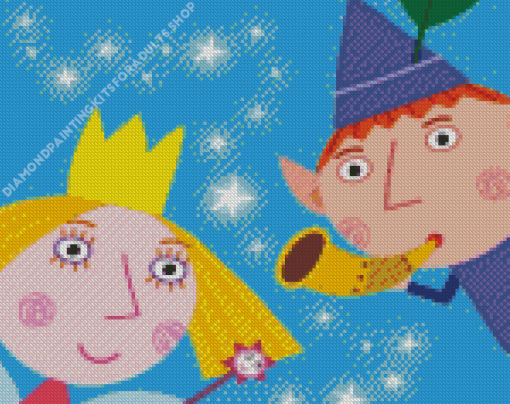 Ben and Holly Diamond Painting