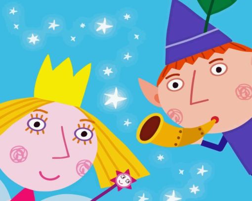 Ben and Holly Diamond Painting