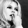 Black and White Brigitte Bardot Diamond Painting