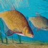 Bream Fish Diamond Painting