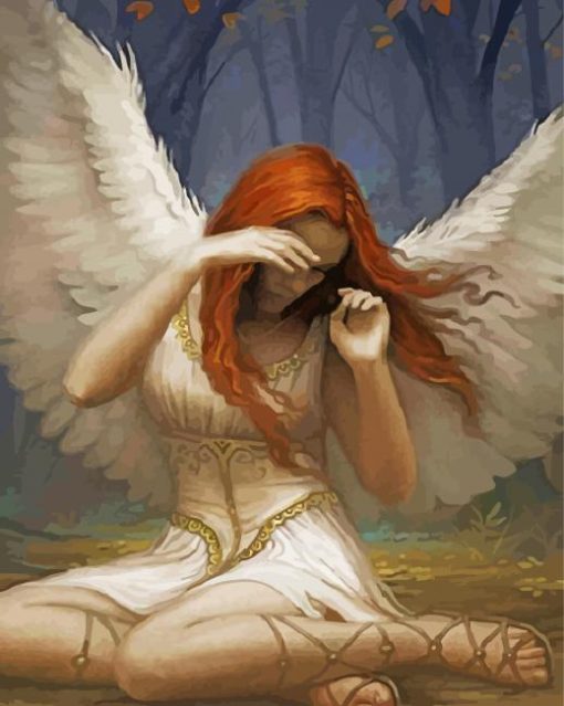 Broken Angel Woman Diamond Painting