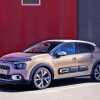 Bronze Citroen Car Diamond Painting