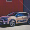 Bronze Citroen Car Diamond Painting