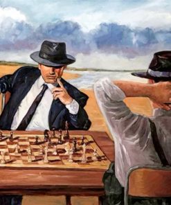 Chess Players Diamond Painting