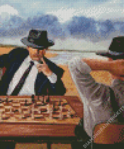 Chess Players Diamond Painting