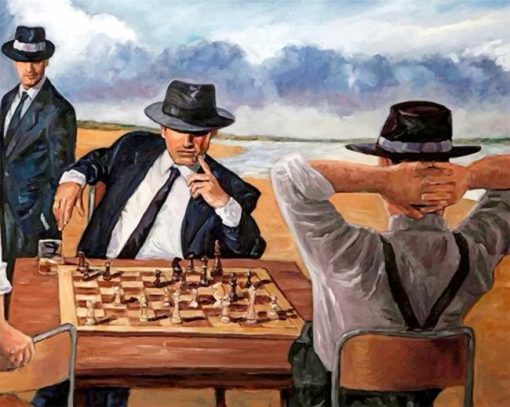 Chess Players Diamond Painting